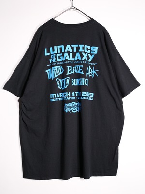 “LUNATICS OF THE GALAXY” oversized graphic tee