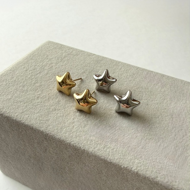 star pierce ステンレスピアス