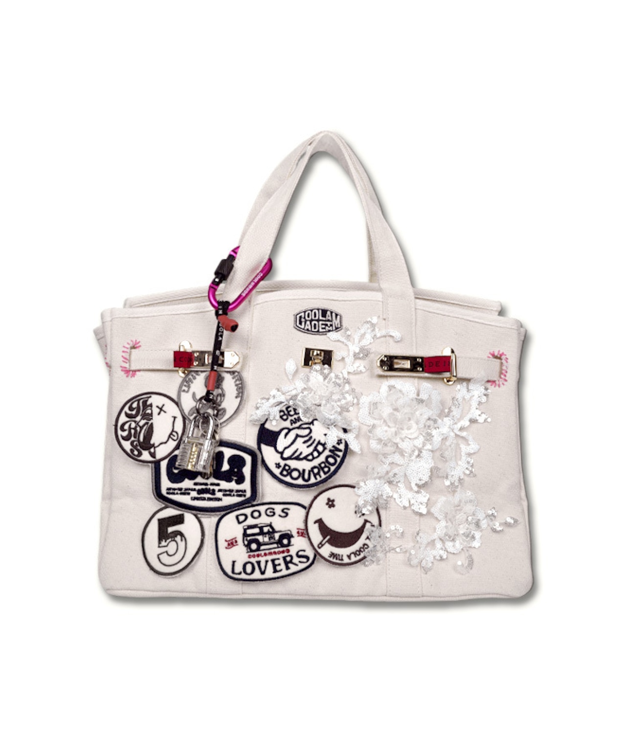 【直営限定ITEM】TYPE-H マルチワッペンターンロックハンドバッグ CQ-48507H