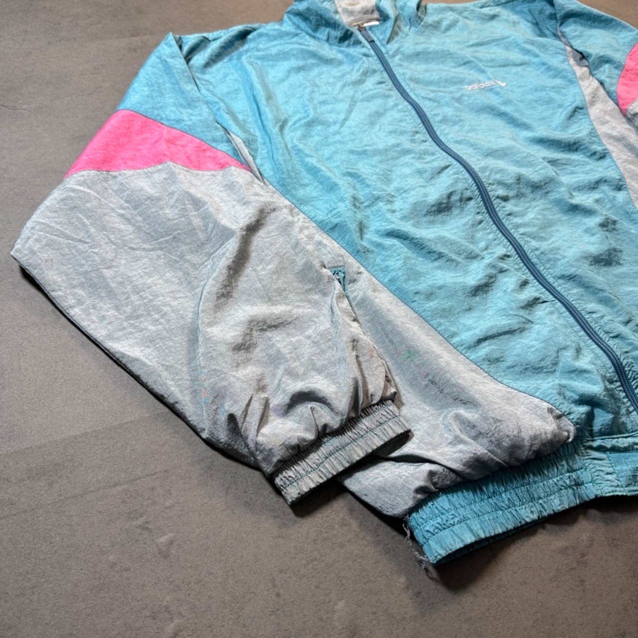 80s〜90s Adidas Nylon Track Jacket 古着 - 4