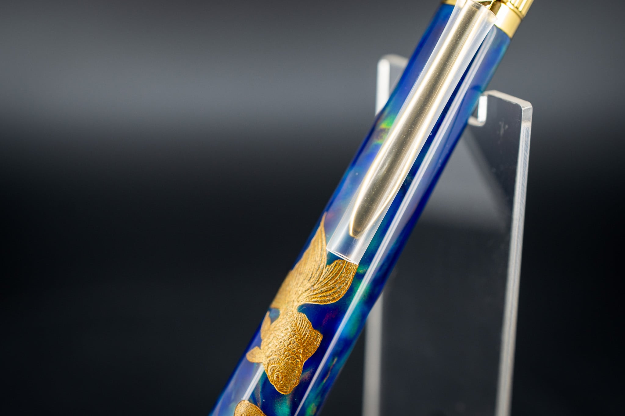 金杢犀　ハイブリッドオパール　シャープペン　【最終価格】 こぶた工房 木軸 シャープペンシル 正規販売店 文具 文房具 筆記具