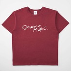 MUSIC AWARDS JAPAN LOGO TEE (BURGUNDY)