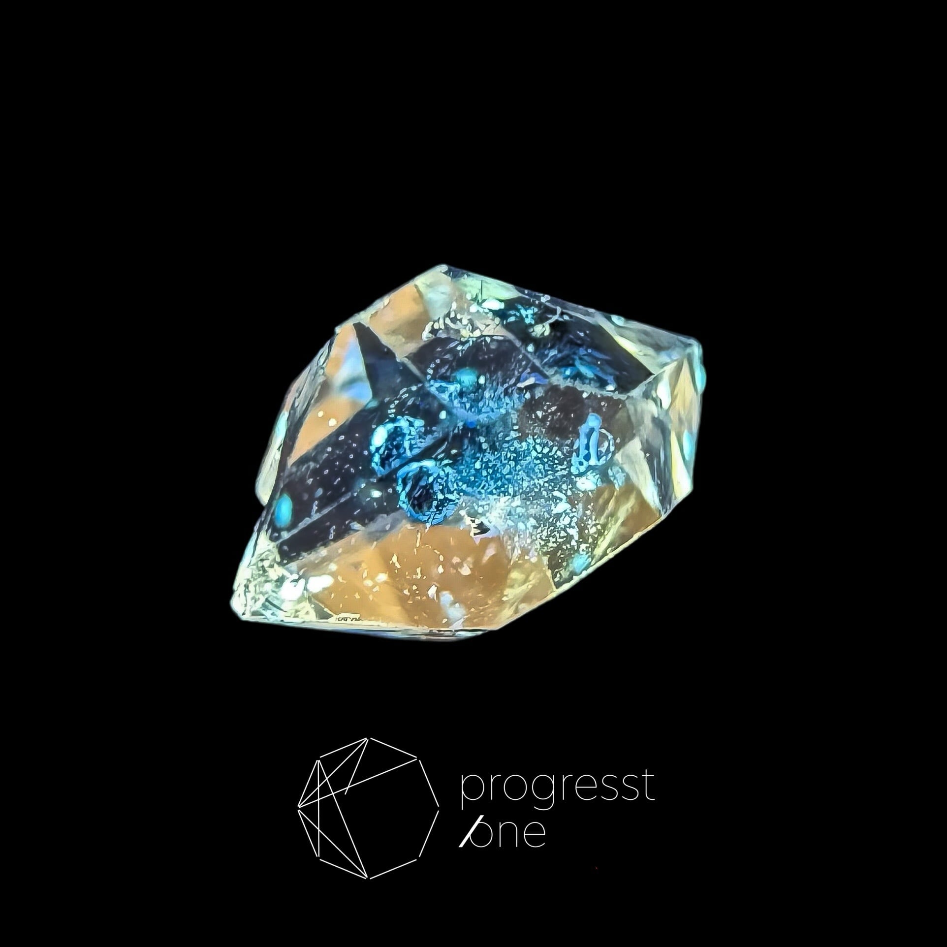 ハーキマーダイヤモンド(オイルイン)0.55ct | progresstone