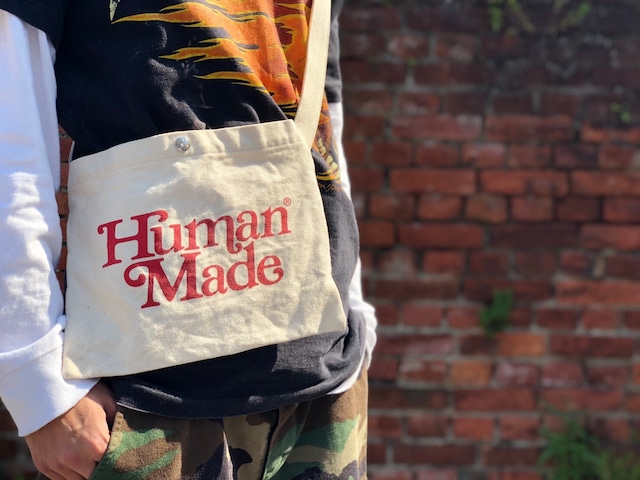 HUMAN MADE ×Girls Don't Cry Sacoche Bag NATURAL 82902