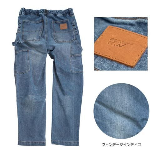 ROOT CO. ルートコー / ペインターパンツテイストデニム