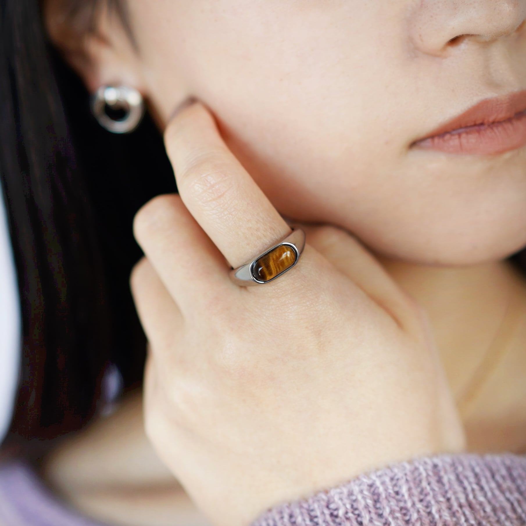 タイガーアイ・リング | jojono