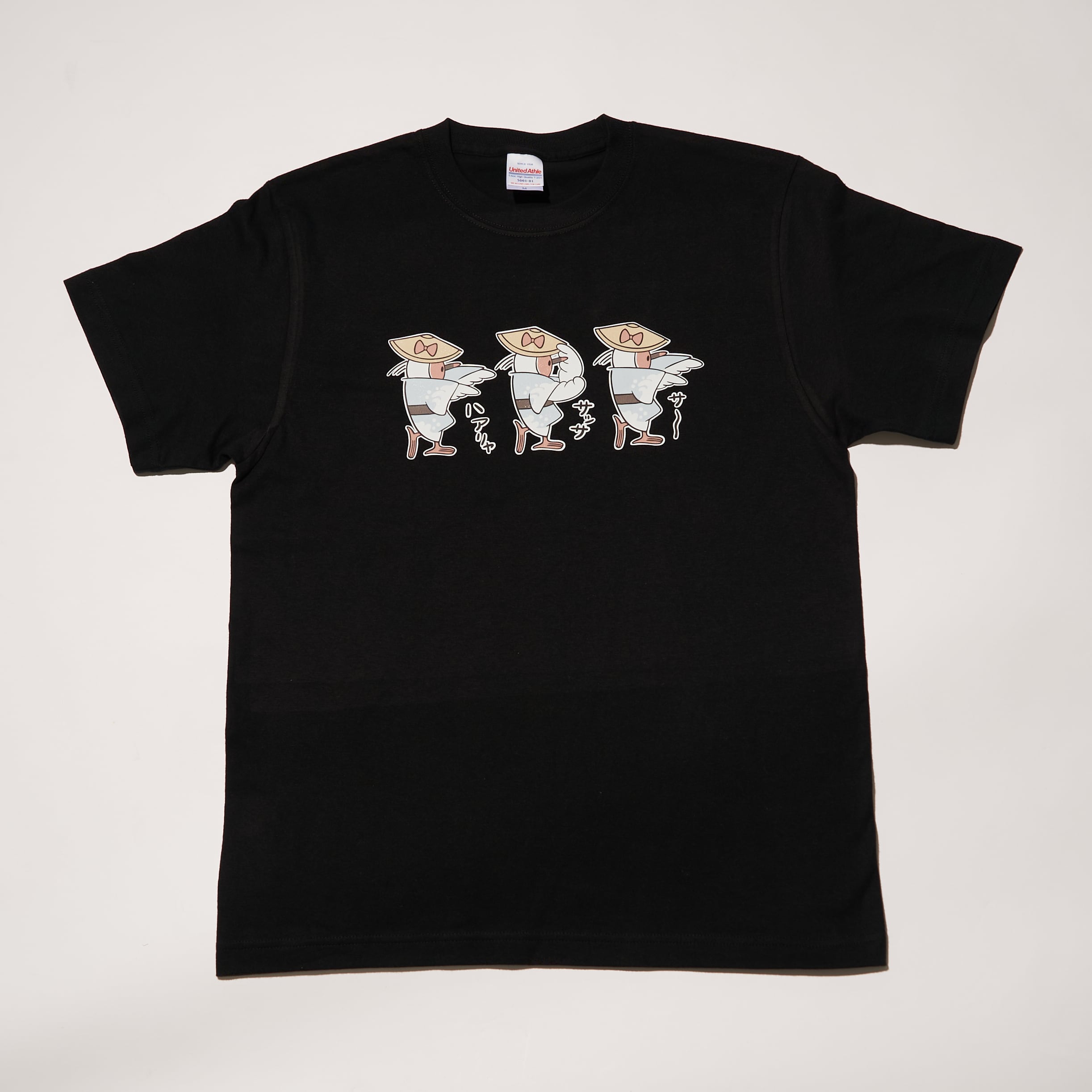 佐渡 おけさトキ Tシャツ ブラック | sado.oohori.shop