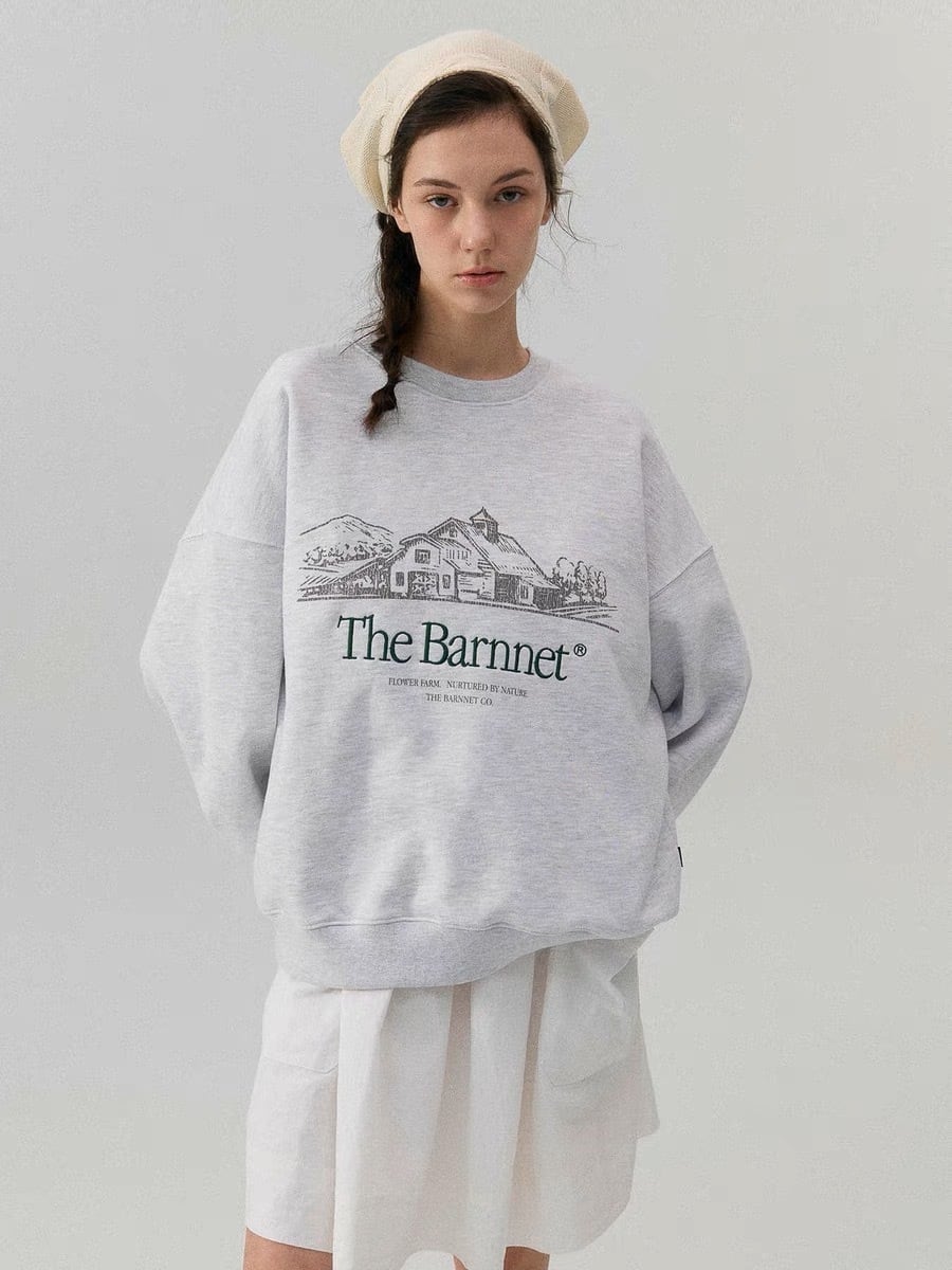 受注】The Barnnet (バーネット) Country Barn Sweat Shirt | pino ...