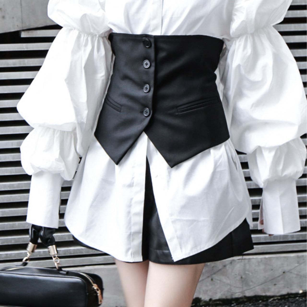 Half-length suit vest(ME057)