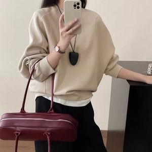 round-neck sweatshirt　J00264