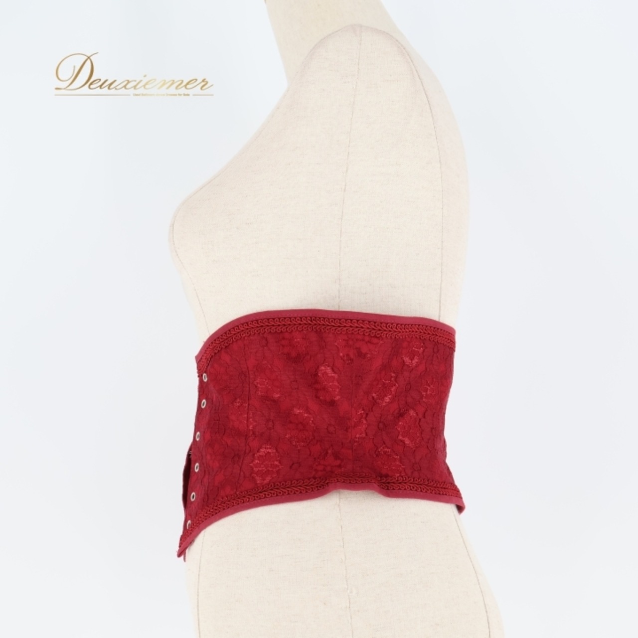 フラメンコ 衣装 ベルト コルセット サッシュベルト ワインレッド 赤 レース ダンス 発表会 パーティ レディース 小道具 装飾 飾り レッド系 おしゃれ かわいい 女性用 コスチューム ボディアクセサリー 服飾 イベント アクセサリー