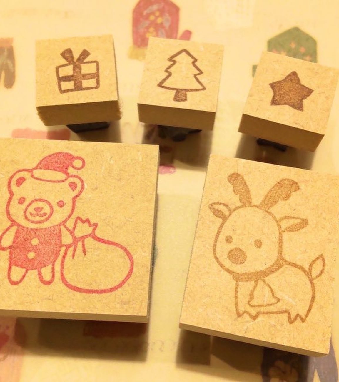 クリスマス 消しゴムはんこセット | ペンネジューク