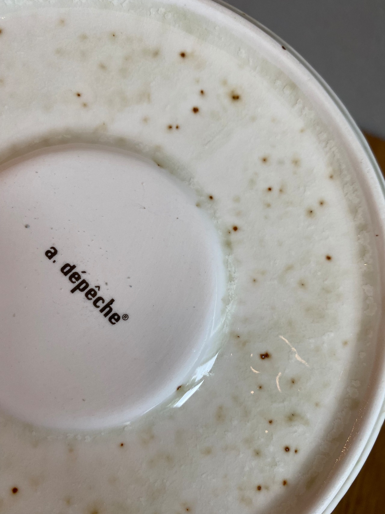 【adepeche】FUWARi tea mug saucer マグカップ ソーサー
