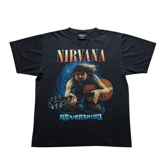 NIRVANA bootleg music tee “NEVERMIND”