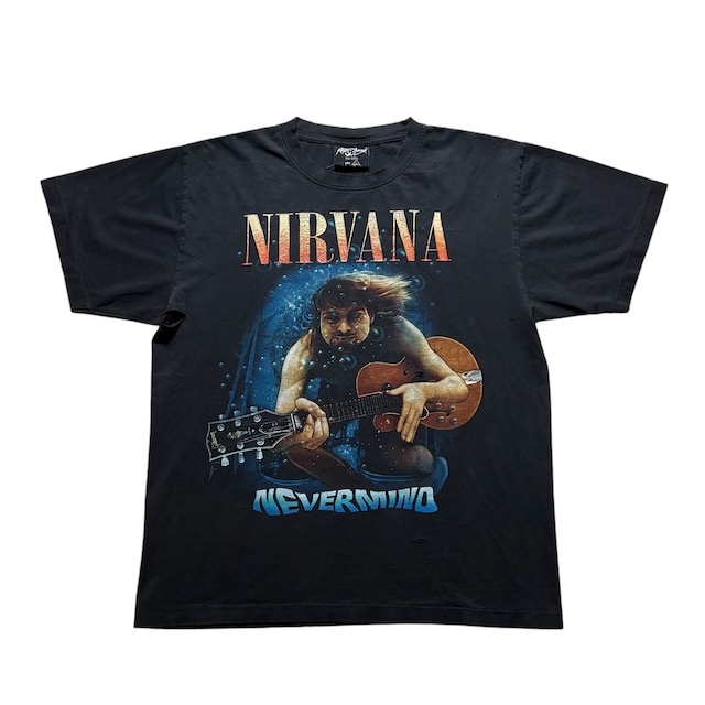 NIRVANA bootleg music tee “NEVERMIND”