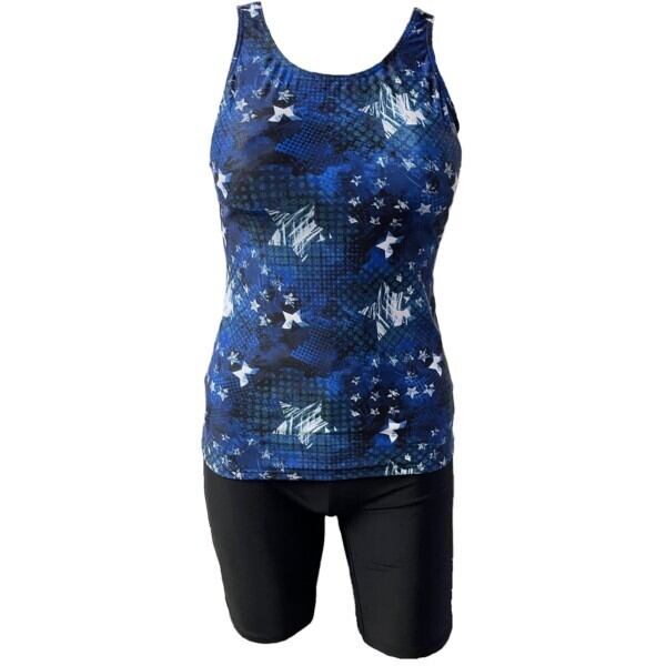 WX-565519 npフィットネス水着 ジップ無しセパレート 総裏地 女性用 サイズ/7号〜15号