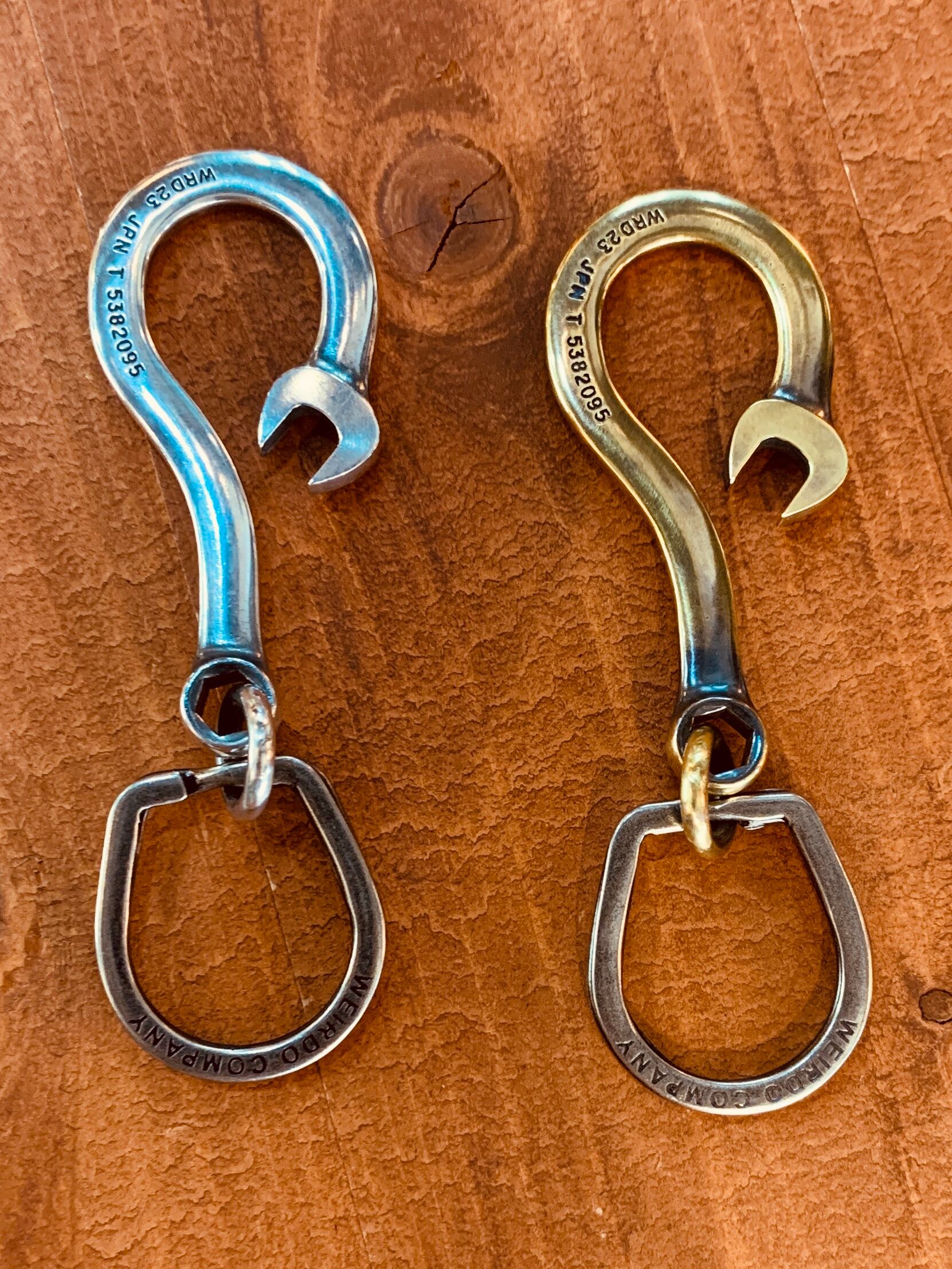 WEIRDO JEWELRY】ウィアード ジュエリー SPANNER-KEY CHAIN (BRASS
