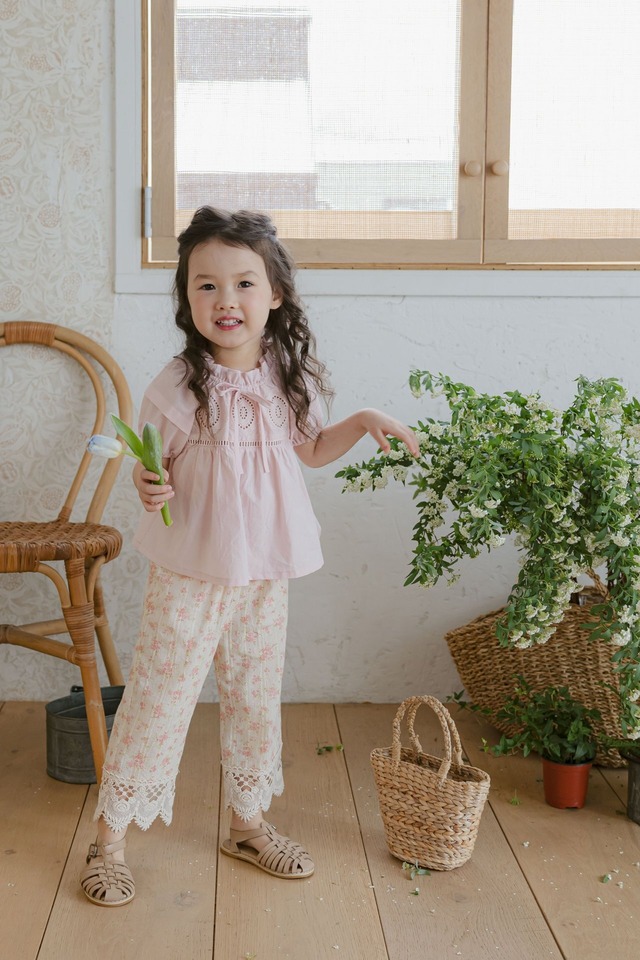 【即納】<flo>  Jasmine blouse