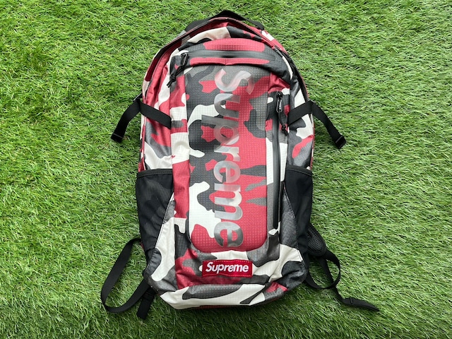 Supreme BACKPACK RED CAMO 36528
