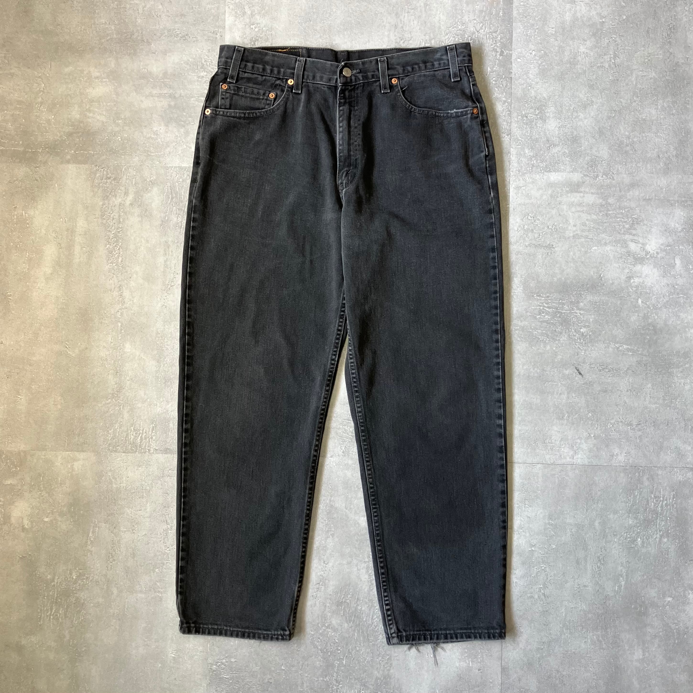 W36 L30】00s levi's バギー black リーバイス 550