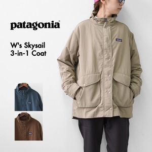 Patagonia [パタゴニア正規代理店] W's Skysail 3-in-1 Coat [28625] ウィメンズ・スカイセイル・スリーインワン・コート・LADY'S  [2026AW]
