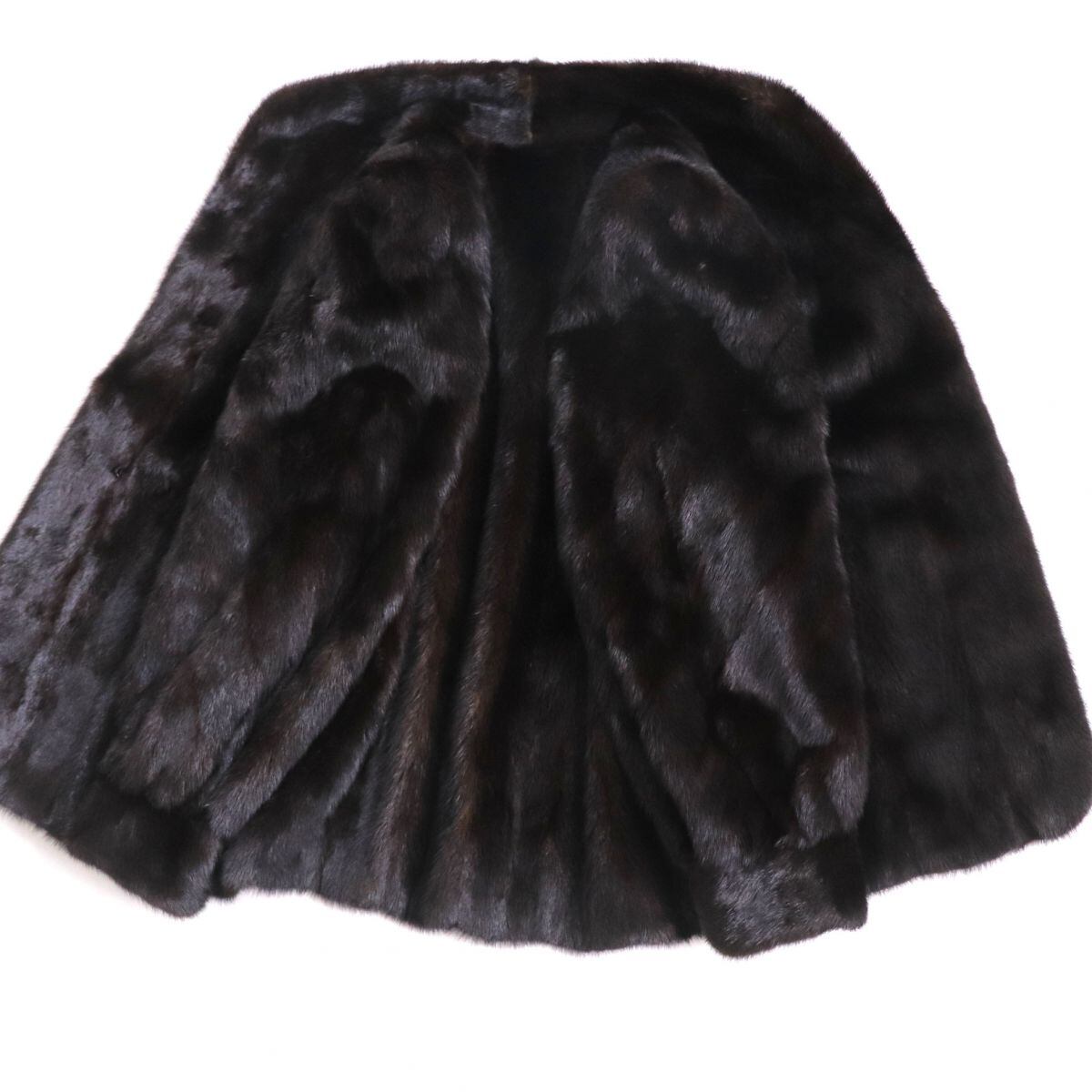 極美品▽Black Jewel ブラックジュエル MINK ミンク 本毛皮 極美品▽Black Jewel ブラックジュエル MINK ミンク 本毛皮