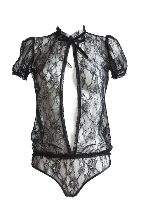 Susan Lace Body - Black