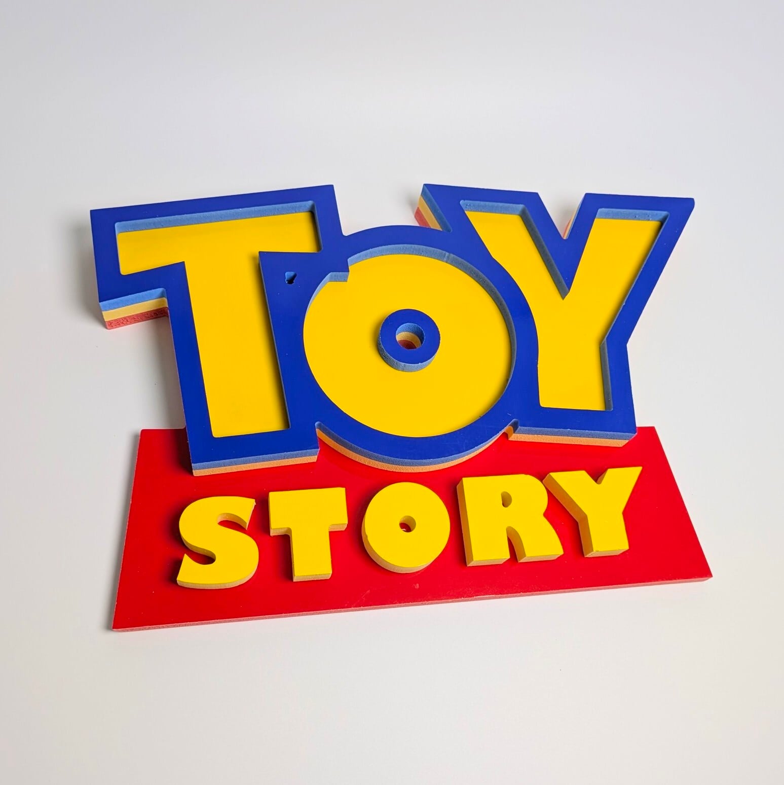♧再入荷!【 TOY STORY(トイストーリー )】『 TOY STORY 3Dロゴ WOOD BOARD 』 木製ロゴ / 看板〚 アメリカン雑貨 アメトイ 〛