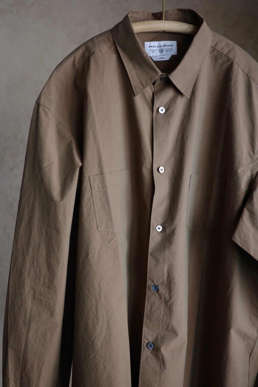 ENDS and MEANS / Aldous Shirts | iremono