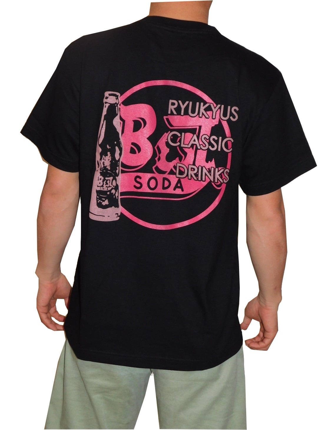 メンズ ベストソーダ Tシャツ <ブラック> 7-660 - 画像3