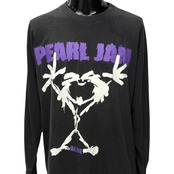 【PEARL JAM】パール・ジャム "ALIVE STICKMAN" Vintage ロングスリーブTシャツ