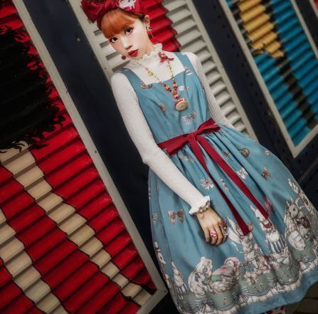 秋冬 ロング ドレス かわいい 優雅 ロリータ ゴールドプリント ロリータファッション 長袖 ワンピース Www Alvenius Ind Br