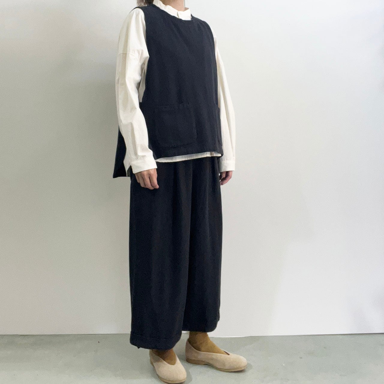 BROCANTE ブロカント クーペパンツ 33-382S BIGヘンリンボン パンツ