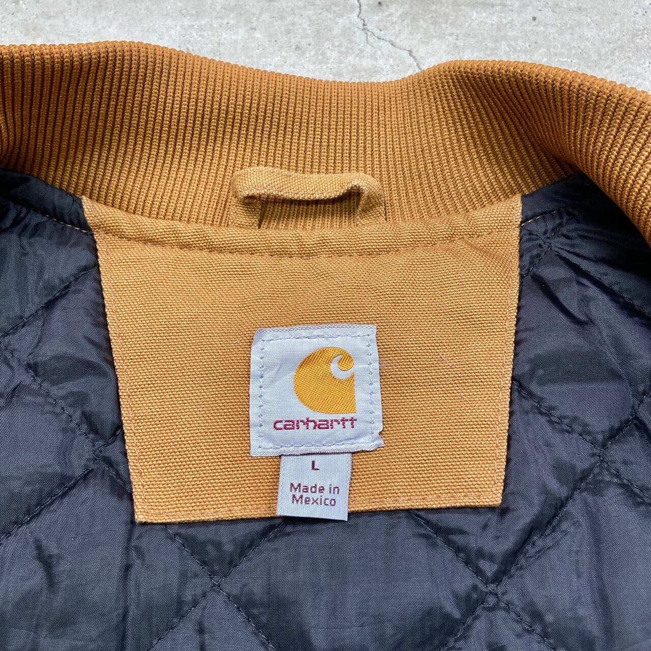Carhartt カーハート ダック地 ベスト キルティングライナー
