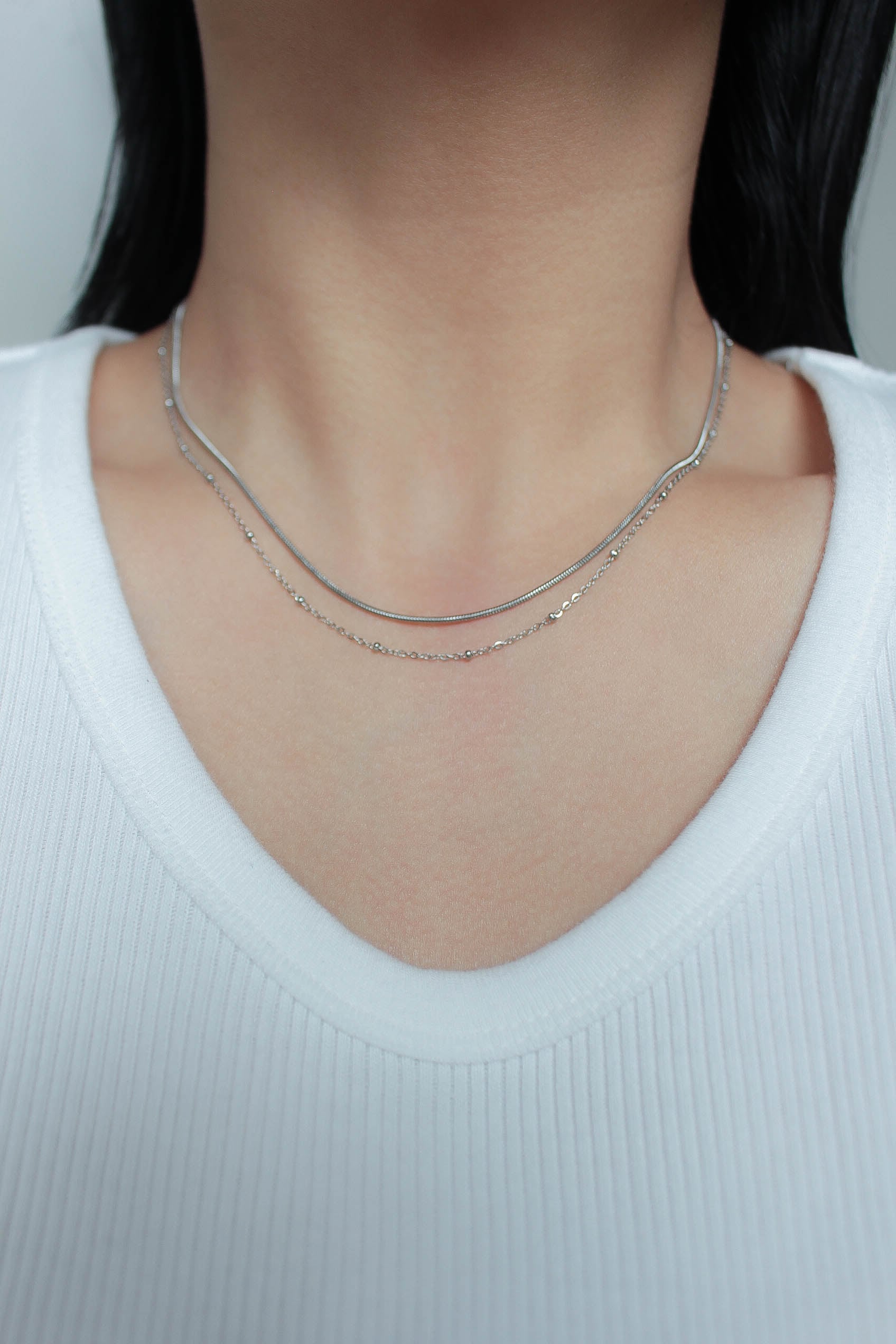 Tennis Necklace | ebine(エビネ)|金属アレルギー対応アクセサリー