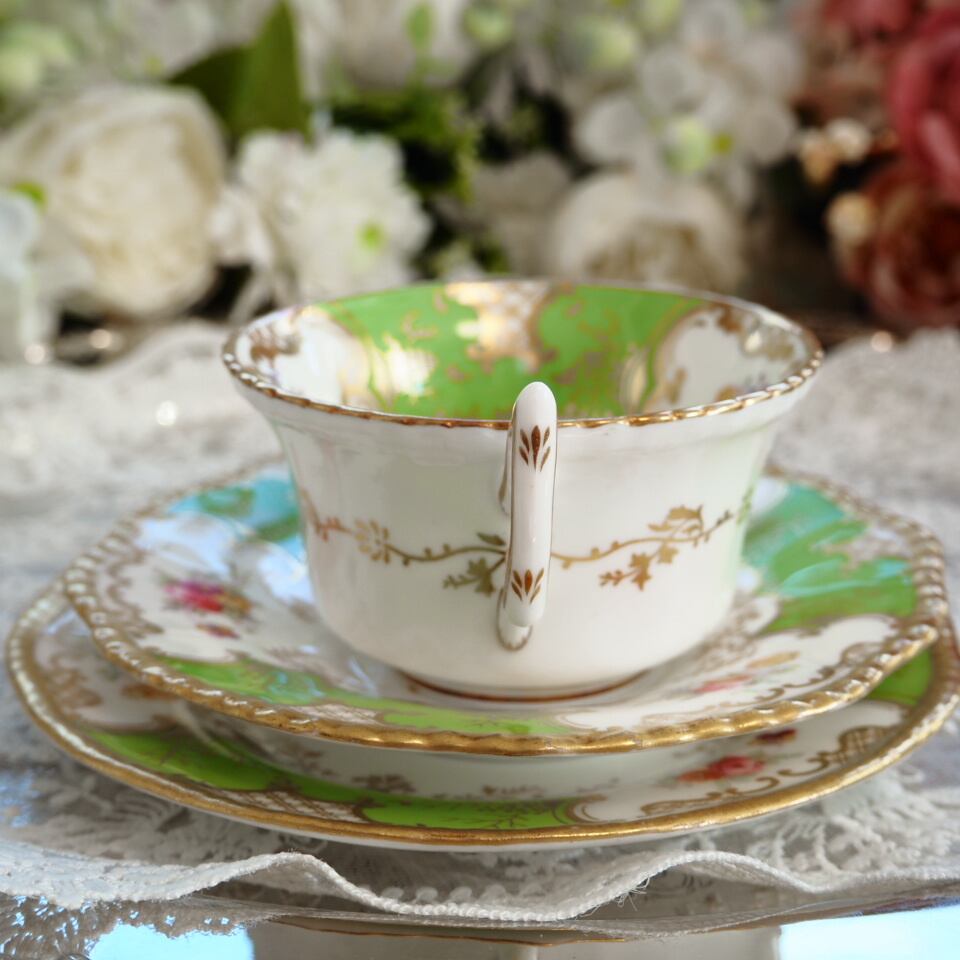 ENGLAND COALPORT ケーキ皿とデミタス皿 コールポート ENGLAND