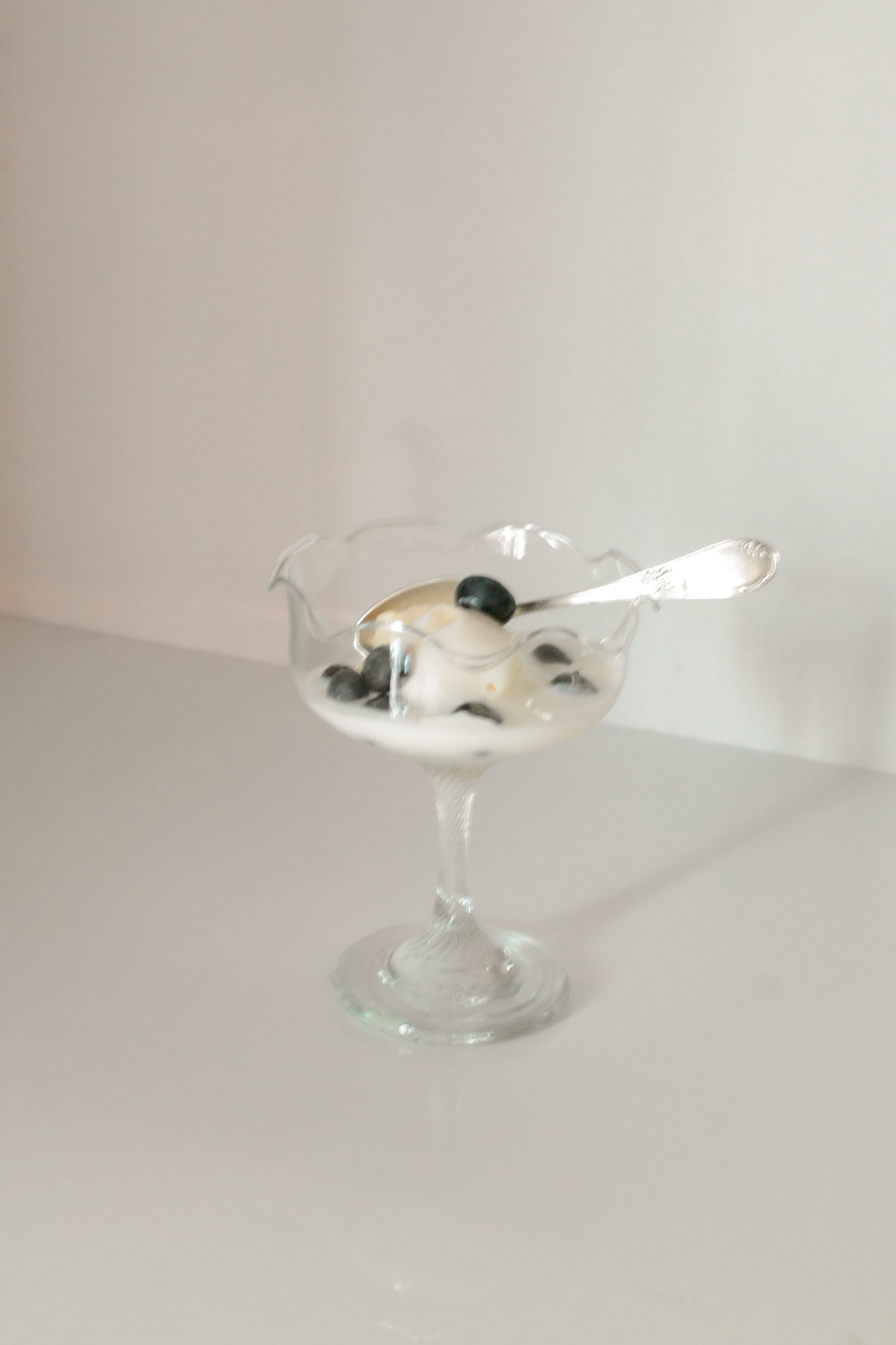 vintage glass Ripple