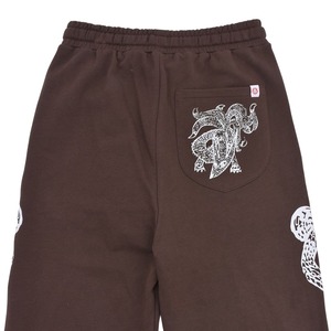 【CHARLES JEFFREY LOVERBOY】OVERSIZED SWEATPANT(BROWN)
