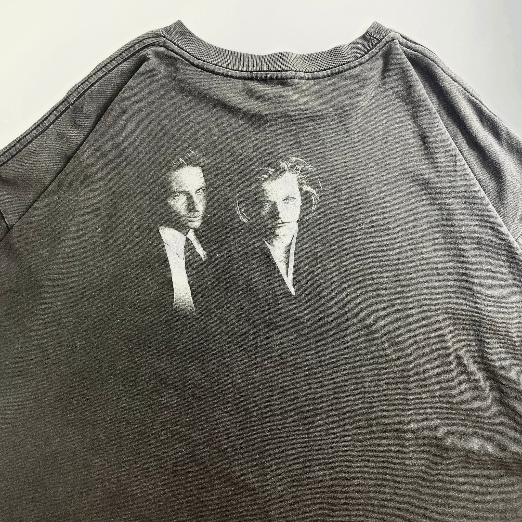 90s The X-Files Promo Tee Gray