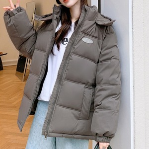 ダウン ジャケット レディース 秋冬 韓国 アウター 中綿 ブルゾン 防寒 保温 きれいめ 大人 かわいい おしゃれ カジュアル  シンプル 大人可愛い 大人女子