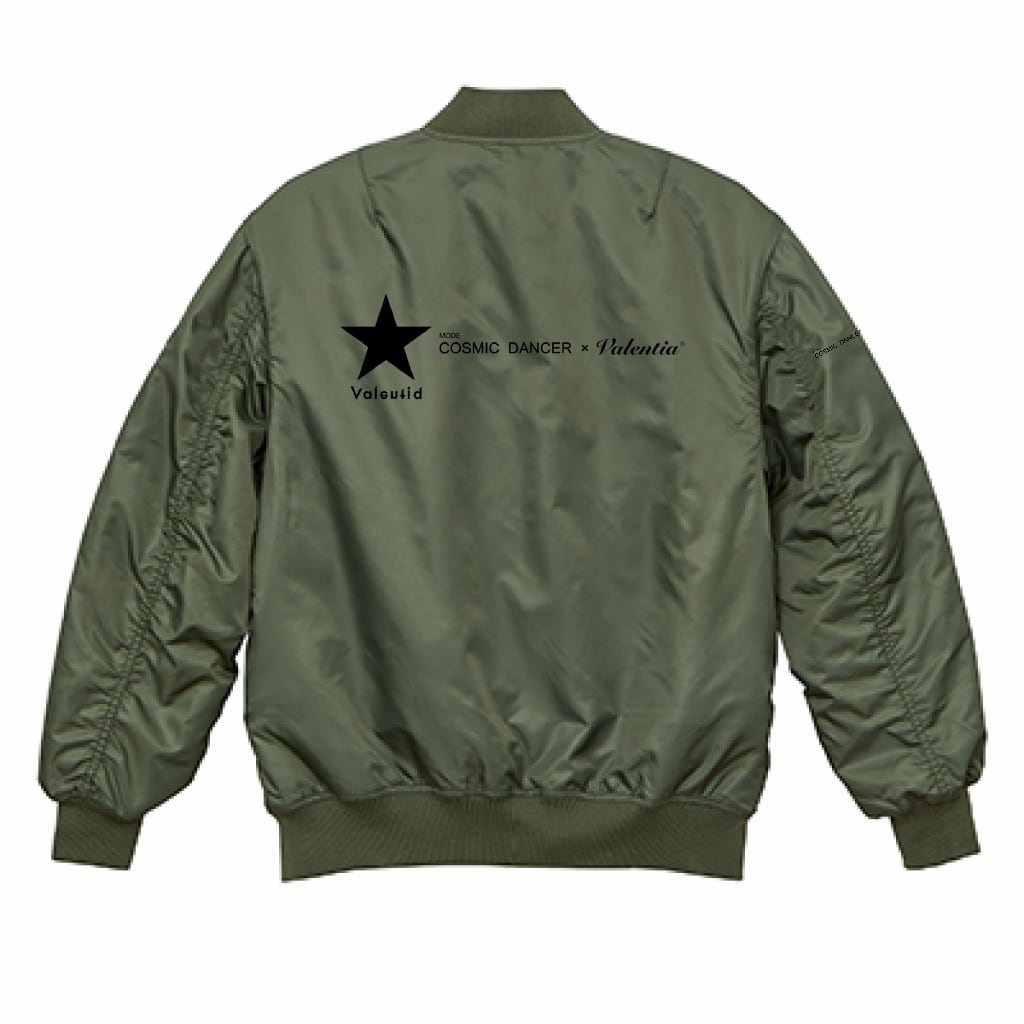 （両面印刷）United Athle タイプ MA-1 ジャケット（中綿入）