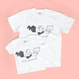 ねっこTシャツ / ホワイト