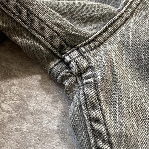 【W38 L30】 japan levi's black リーバイス 569 詳細写真15