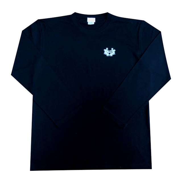 BLITT LOGO LEAF EMBLEM L/S TEE ブラック