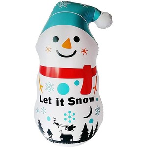 【努力特価】クリスマス 風船 特大 バルーン サンタクロース 屋外 雪だるま エアーディスプレイ クリスマス飾り クリスマスパーティー 装飾 庭 雰囲気作り 文化祭 学園祭 (雪だるま)