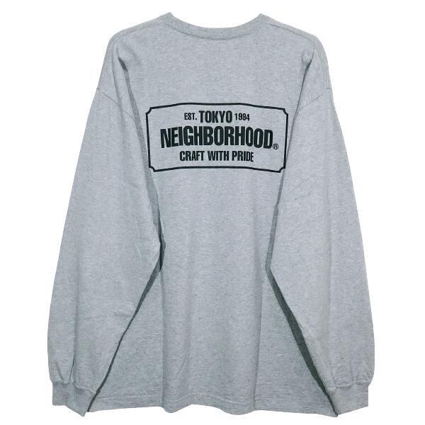 NEIGHBORHOOD ネイバーフッド　転写ロングTシャツ　ロンT 長袖　 L