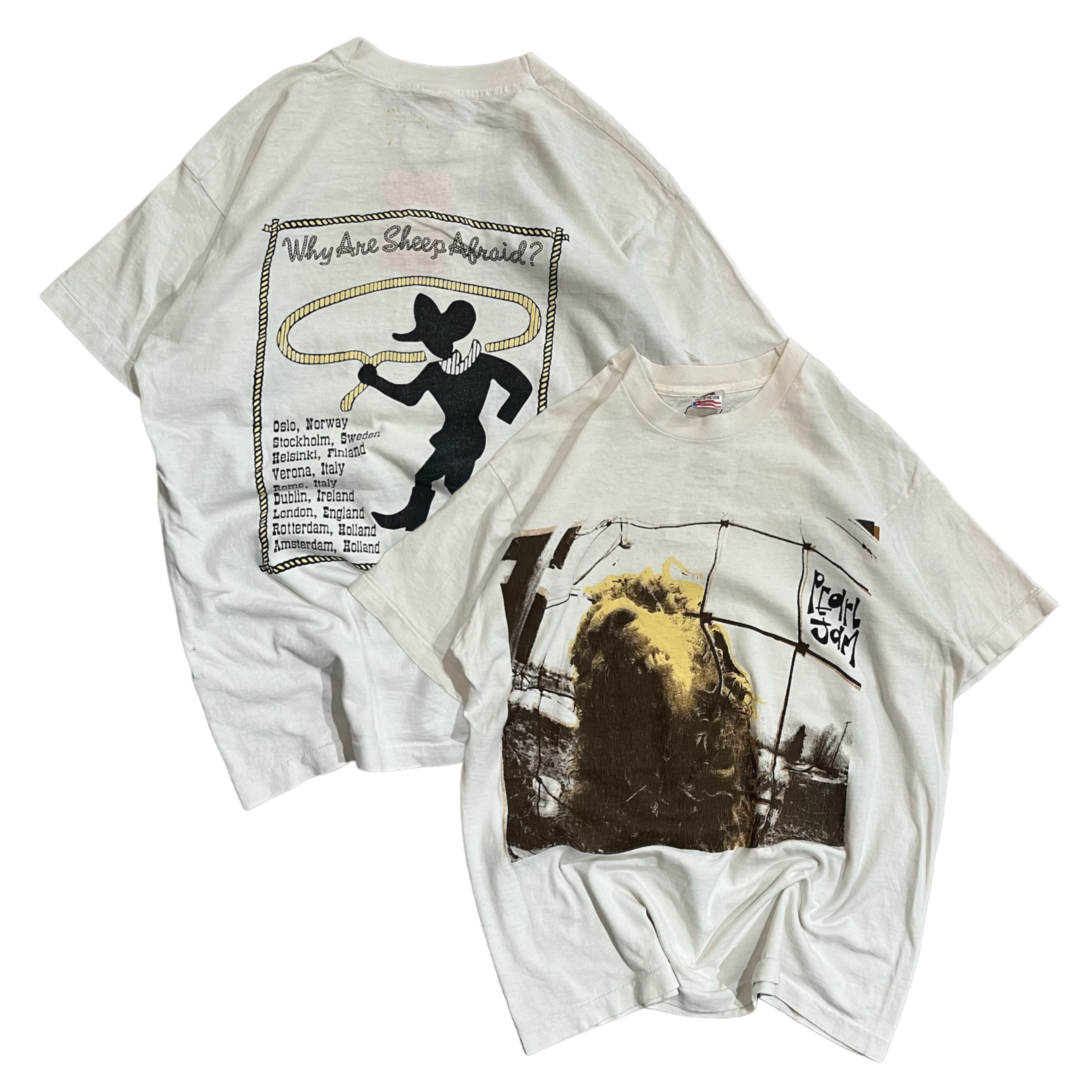 pearl jam パールジャムtシャツ　サイズL