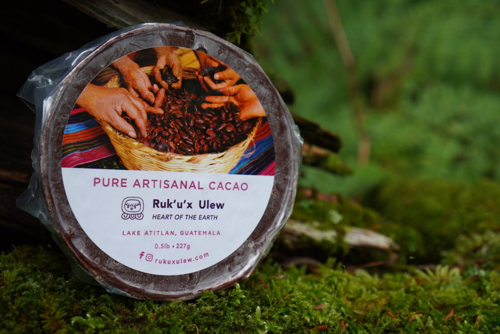 Ruk'u'x Ulew セレモニアルカカオ 1/2lb（227g） | laluzcacao