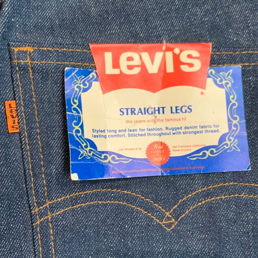 80's Levi's リーバイス 519 デニムパンツ デッドストック NOS