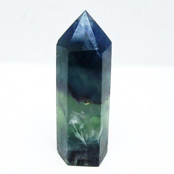 エンジェルフェザー フローライト 六角柱 一点物 152-3283